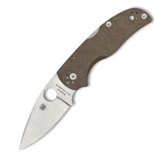 Native 5 Brown Canvas Micarta