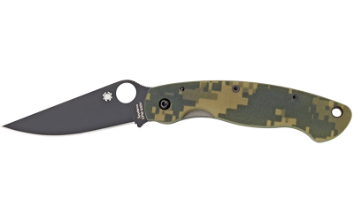 SPYDERCO MILITARY MODEL G-10 CAMO — view 1