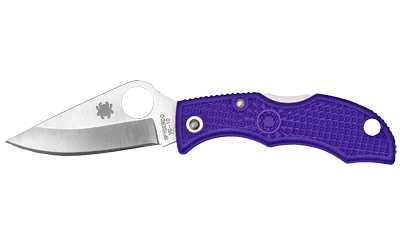 SPYDERCO LADYBUG3 PURPLE FRN PLAIN — view 1