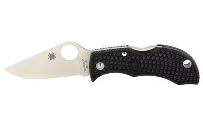 SPYDERCO MANBUG BLACK FRN PLAIN — view 1