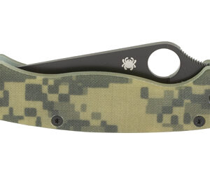 SPYDERCO PARA MILITARY2 CAMO G10 PLN — view 3