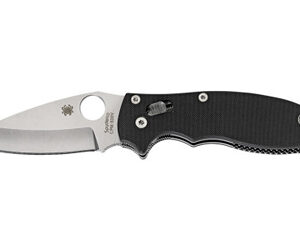 SPYDERCO MANIX 2 BLACK G10 PLAINEDGE — view 2