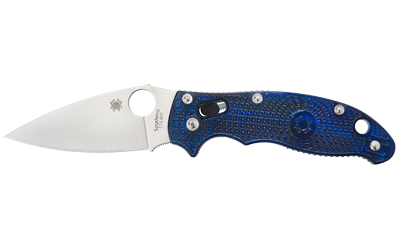 SPYDERCO MANIX2 BLUE FRCP PLAIN — view 1