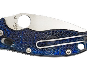 SPYDERCO MANIX2 BLUE FRCP PLAIN — view 2