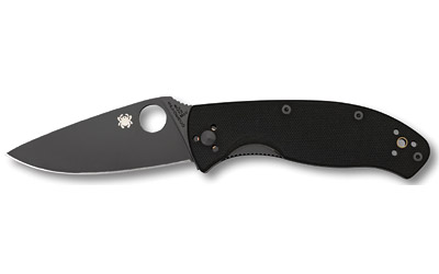 SPYDERCO TENACIOUS G-10 PLAIN BLK — view 1
