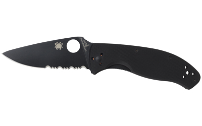 SPYDERCO TENACIOUS G-10 COMBO BLK — view 1