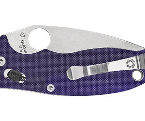SPYDERCO MANIX 2 G-10 DARK BL 3.375" — view 2