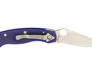SPYDERCO MILITARY MODEL G-10 BLUE — view 2