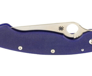 SPYDERCO MILITARY MODEL G-10 BLUE — view 3