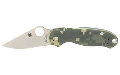 SPYDERCO PARA3 G10 CAMO PLAINEDGE — view 1