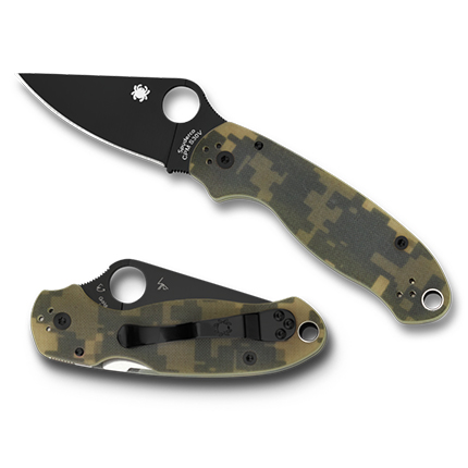 Spyderco Para 3 Black — view 1