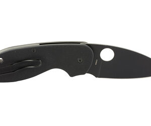 SPYDERCO EFFICIENT G-10 BLACK PLAINE — view 2