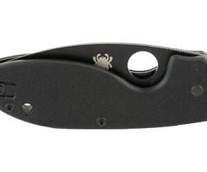 SPYDERCO EFFICIENT G-10 BLACK PLAINE — view 3
