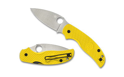 SPYDERCO SAGE 5 LW SALT 3" YELLOW — view 1