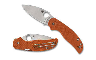 SPYDERCO SAGE 5 BRNT LTWT 3" ORG — view 1