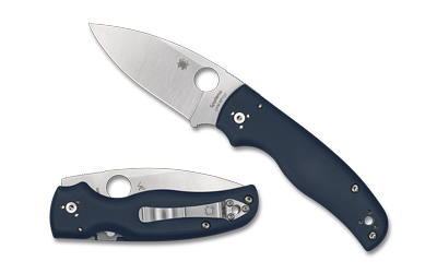 SPYDERCO SHAMAN G-10 3.58" BLUE — view 1