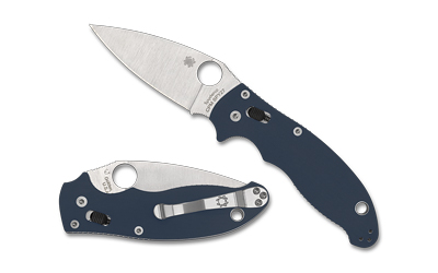 SPYDERCO MANIX2 G-10 3.37" BLUE — view 1