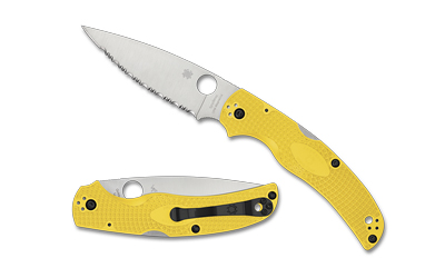 SPYDERCO NATIVE CHF SALT LW YLW SRTD — view 1