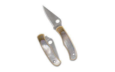 SPYDERCO BUG 1.25" NICK/SILV ABALONE — view 1