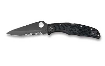 SPYDERCO ENDURA 4 NYLON CMBO/BLK BLD — view 1