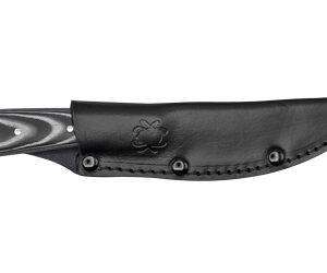 SPYDERCO BOW RVR G-10 BLK/WTE W/STH — view 2