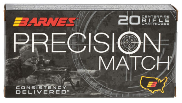 Barnes Bullets 30166 Precision Match  6.5Creedmoor 140gr Open Tip Match Boat Tail 20 Per Box/10 Case — view 1