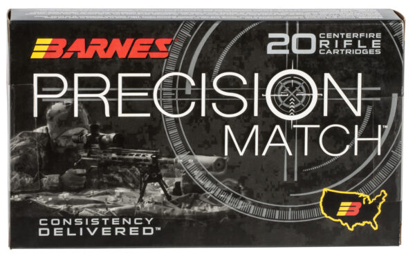Barnes Bullets 30740 Precision Match  300Win Mag 220gr Open Tip Match Boat Tail 20 Per Box/10 Case — view 1