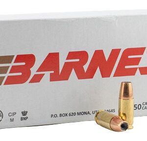 Barnes Bullets 32528   9mmLuger 115gr Semi Jacketed Hollow Point 20 Per Box/10 Case