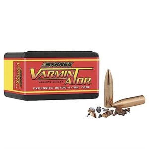 VARMIN-A-TOR 22 CALIBER (0.224'') HP FLAT BASE 40GR 100/BOX