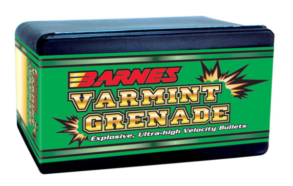 Barnes Bullets 30171 Varmint Grenade Ultra High Velocity 22Cal 36gr Flat Base Hollow Point 100/Box — view 1