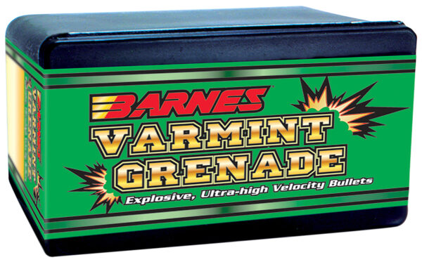 Barnes Bullets 30198 Varmint Grenade Ultra High Velocity 223Rem 50gr Flat Base Hollow Point 100/Box — view 1