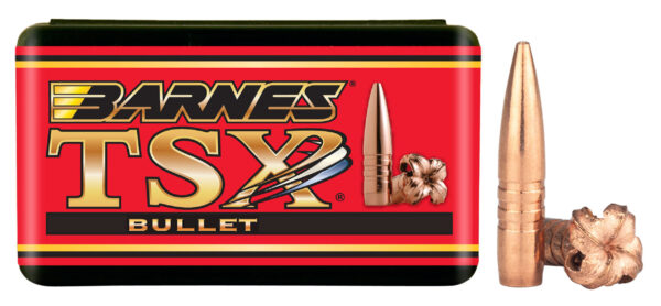 Barnes Bullets 30222 TSX  25Cal 100gr Boat Tail 50/Box — view 1