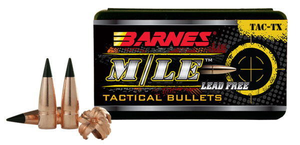 Barnes Bullets 30320 TAC-TX M/LE 300Blackout 120gr Flat Base 50/Box — view 1