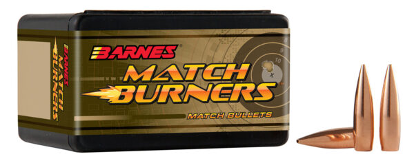 Barnes Bullets 30381 Match Burners  30Cal 155gr Match Burners Boat Tail 100/Box — view 1