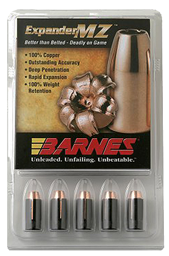 Barnes Bullets 30506 Expander MZ Muzzleloader 45 ExpanderMZ Hollow Point 195gr 15rd/Box — view 1