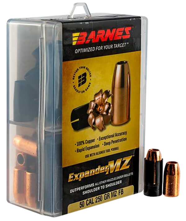 Barnes Bullets 30569 Expander MZ Muzzleloader 50 ExpanderMZ Hollow Point 300gr 15rd/Box — view 1