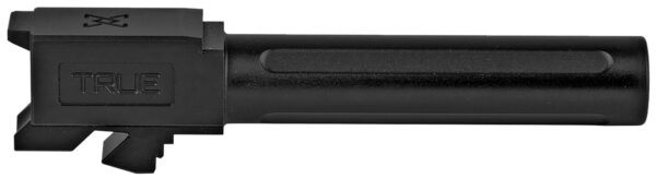 True Precision Inc TPG19BXBL Glock  9mm Luger 4" Fluted Black Nitride Stainless Steel, Fits Glock 45/19X/19 Gen1-5 — view 1