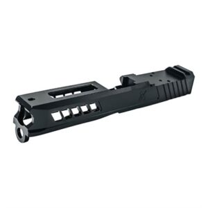 SLIDE WITH RMS CUT & COVER PLATE FOR GLOCK 43 BLACK DLC