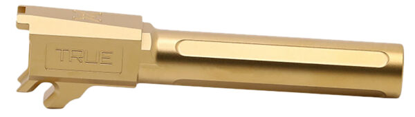 True Precision Inc TPP365XLBXG Sig  9mm Luger 3.70" Fluted Gold TiN Stainless Steel, Fits Sig P365XL/P365X-MACRO — view 1