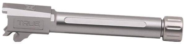 True Precision Inc TPP365XLBXT Sig P365  9mm 3.70" Threaded Satin Stainless Steel Fits Sig P365XL/P365X-MACRO — view 1
