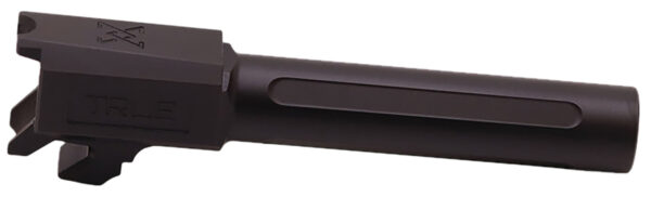 True Precision Inc TPSHCPBXBL Springfield  9mm Luger 3.70" Fluted Black Nitride Stainless Steel, Fits Springfield Hellcat Pro — view 1