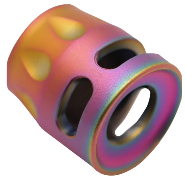True Precision Inc TPSMICROS Micro Compensator S-Type Spectrum 416R Stainless Steel 1/2"x28 Threads 9mm/380 ACP — view 1