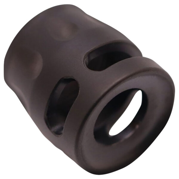 True Precision Inc TPSMICROBC Micro Compensator S-Type Black DLC 416R Stainless Steel 1/2"x28 Threads 9mm/380 ACP — view 1