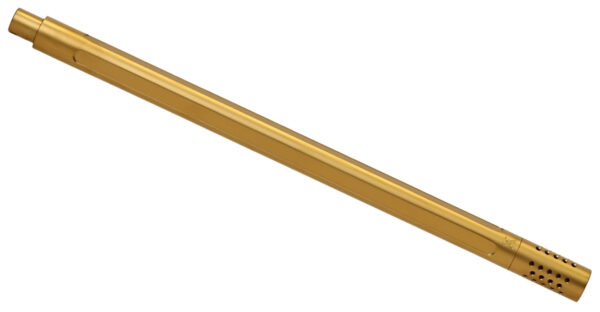 True Precision Inc TP1022BBLG TP/22  16" Compensated Gold 416R Stainless Steel Barrel Fits Ruger 10/22 — view 1