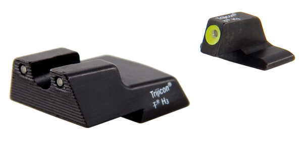 Trijicon 600602 HD Night Sights  Green/Tritium Yellow Outline Front Sight-Green Tritium Black Outline Rear Sight H&K .45C/.45C Tactical — view 1