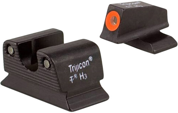 Trijicon 600624 HD Night Sights  Green/Tritium Orange Outline Front Sight-Green Tritium Black Outline Rear Sight Beretta PX4 — view 1