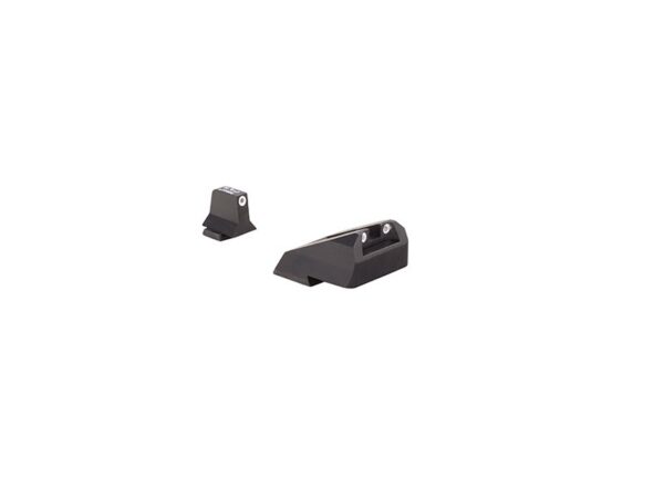 TRIJICON 3 DOT SUPP NS S&W WHITE/WHITE — view 1