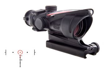 TRIJICON ACOG 4X32 .223 BAC HS/DOT RED — view 1