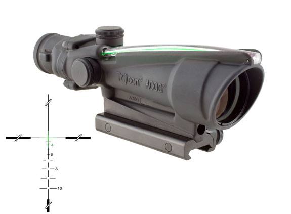 TRIJICON ACOG 3.5X35 .223 BALLISTIC GRN — view 1