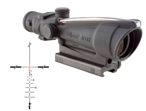 TRIJICON ACOG 3.5X35 .308 BALLISTIC RED — view 1